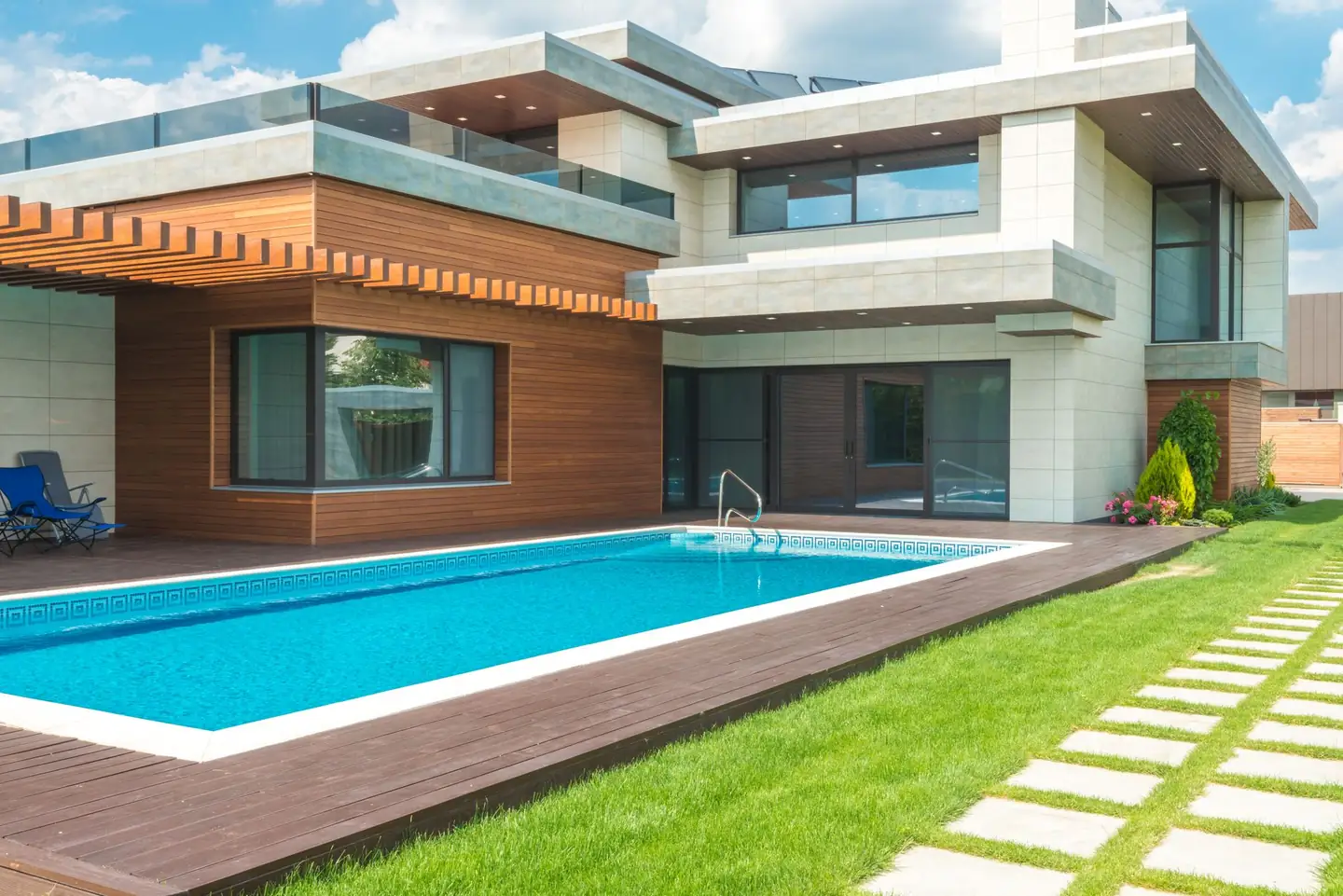 Swimming pool built in Lyndhurst, NSW
